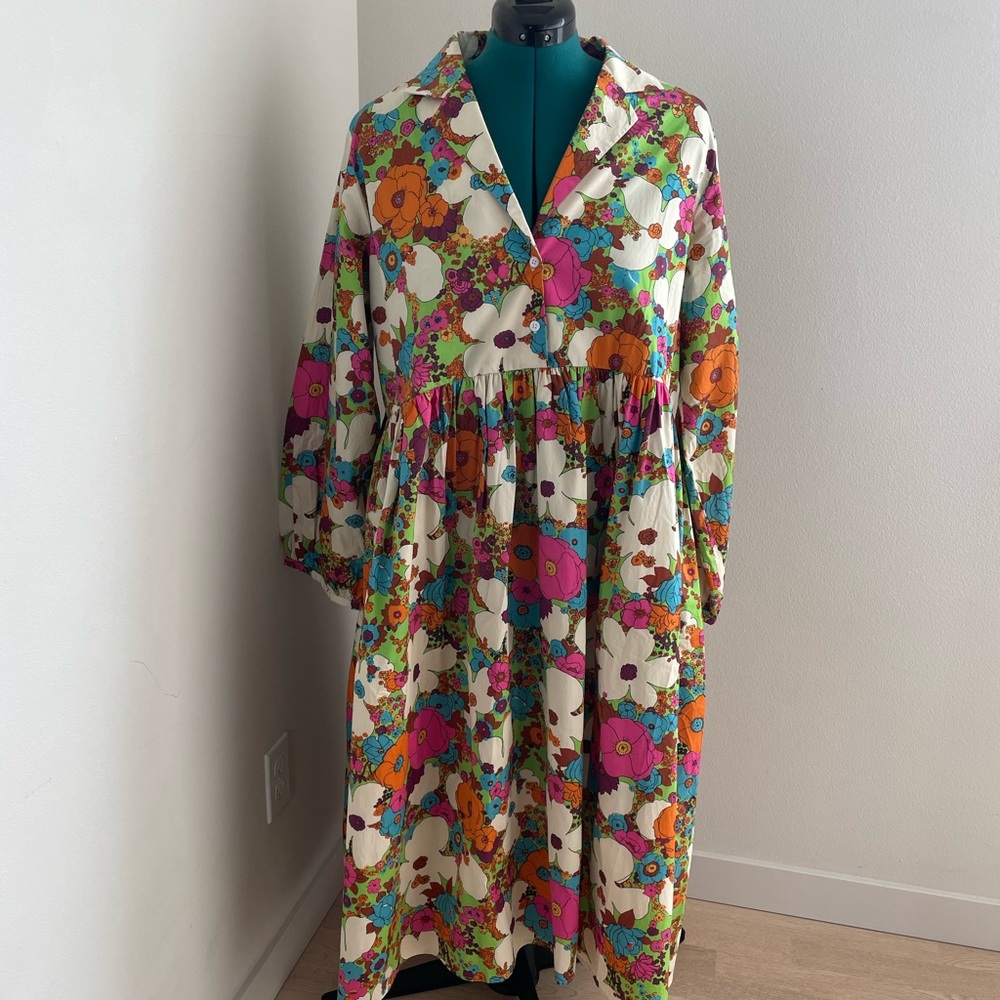 Wray Quinn Acid Print dress XXL